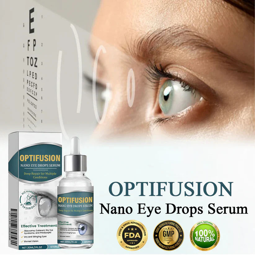 Mayo Clinic recommends👨‍⚕️: OptiFusion Nano Eye Drops Serum