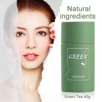 Hotplex™Natural Green Tea Clay Mask– Clears Acne & Refines Pores🌿