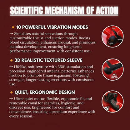 Alisanda™ VitalEngine Pro-The #1 5-in-1 at-home trainer that reverses ED &amp; PE with advanced precision-